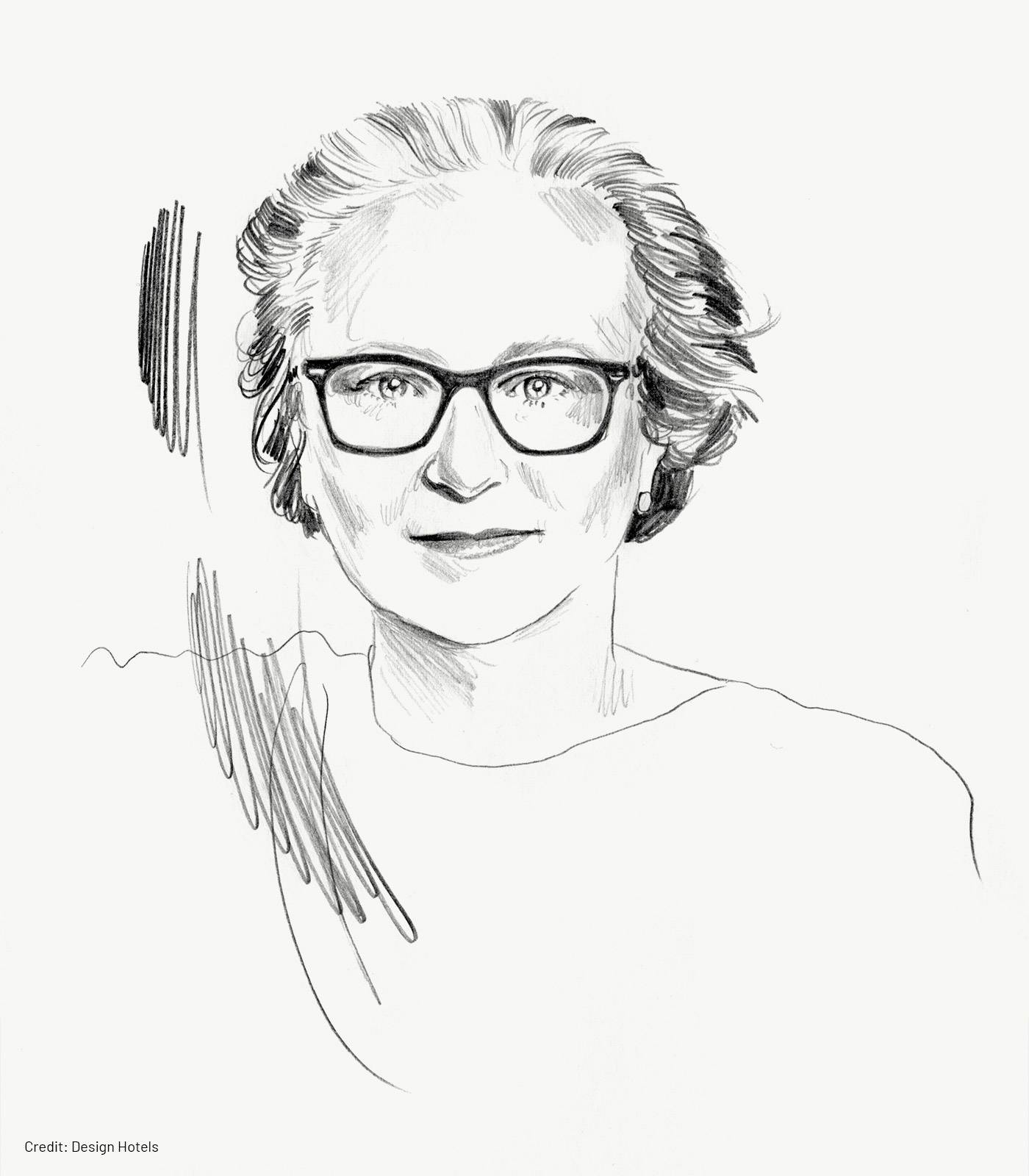 Credit: illustration of Li Edelkoort by design Hotels