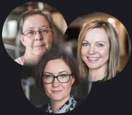Britta, Sussie og Lajla