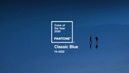 Pantone Classic Blue 19-4052 / colour of the year 2020