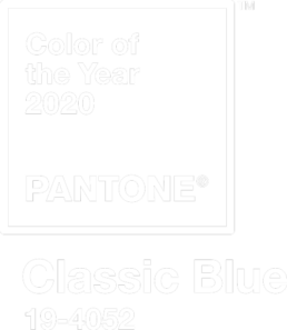 Pantone Classic Blue 19-4052 / colour of the year 2020