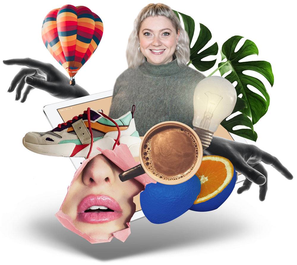 collage med Rie