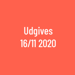 Udkommer 16/11 2020