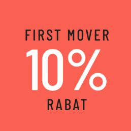 First Mover får 10% rabat