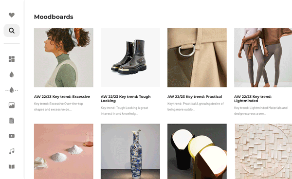 pejtrend.com - kuraterede moodboards